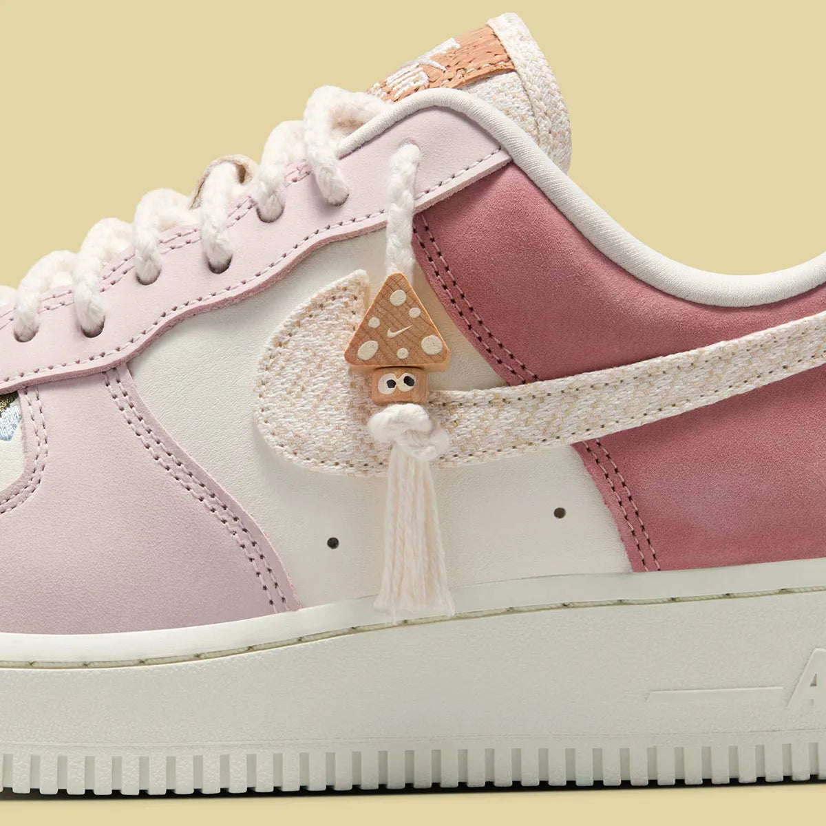 Women's Nike Air Force 1 "Mushroom" IB8874-111 Women Fashion Athletic Sneaker