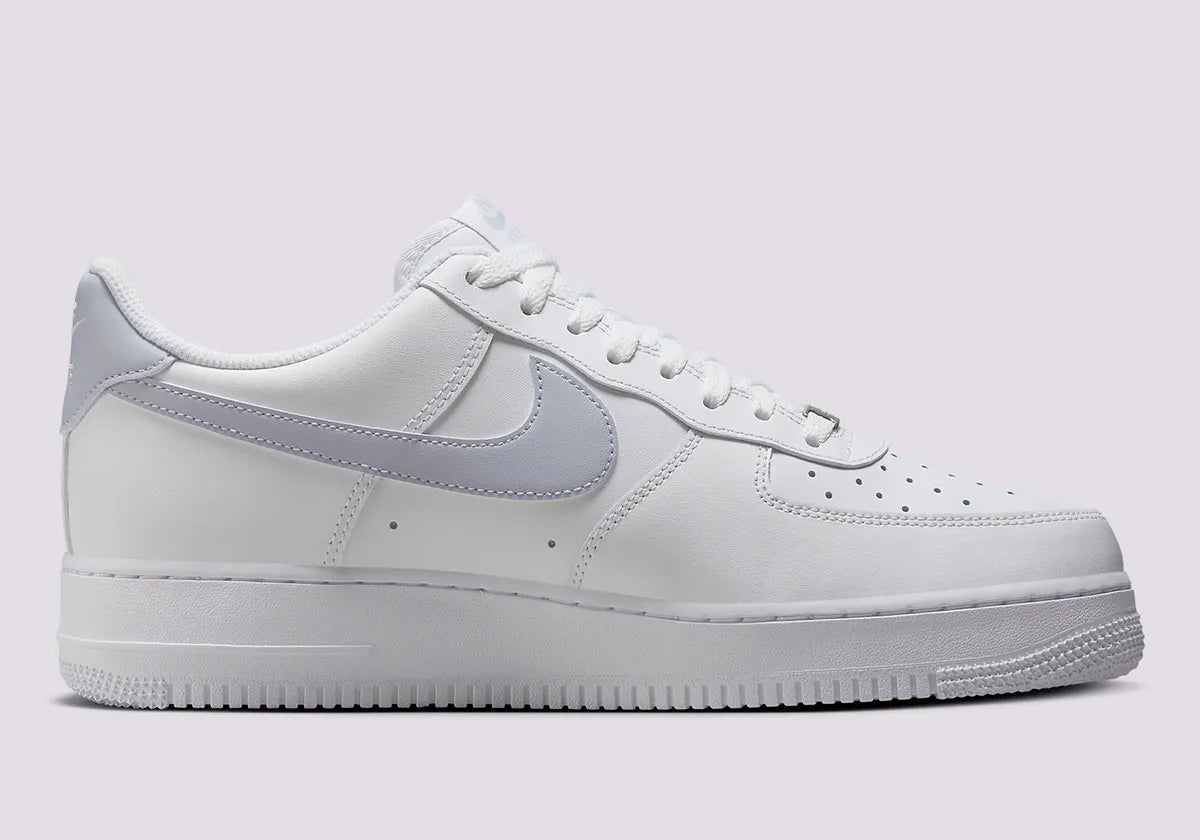 Men's Nike Air Force 1 "Ghost" White/Grey FJ4146-117 Fashion Athletic Sneaker