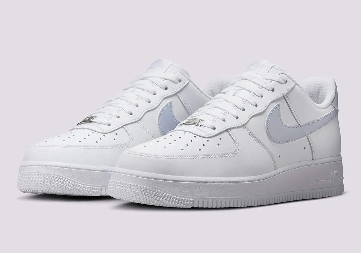 Men's Nike Air Force 1 "Ghost" White/Grey FJ4146-117 Fashion Athletic Sneaker