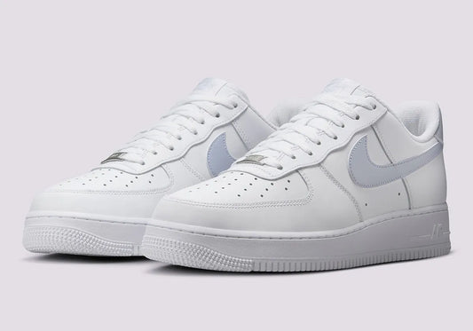 Men's Nike Air Force 1 "Ghost" White/Grey FJ4146-117 Fashion Athletic Sneaker