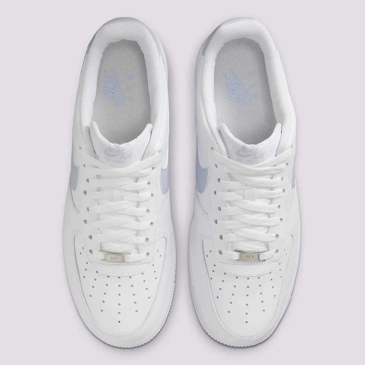 Men's Nike Air Force 1 "Ghost" White/Grey FJ4146-117 Fashion Athletic Sneaker