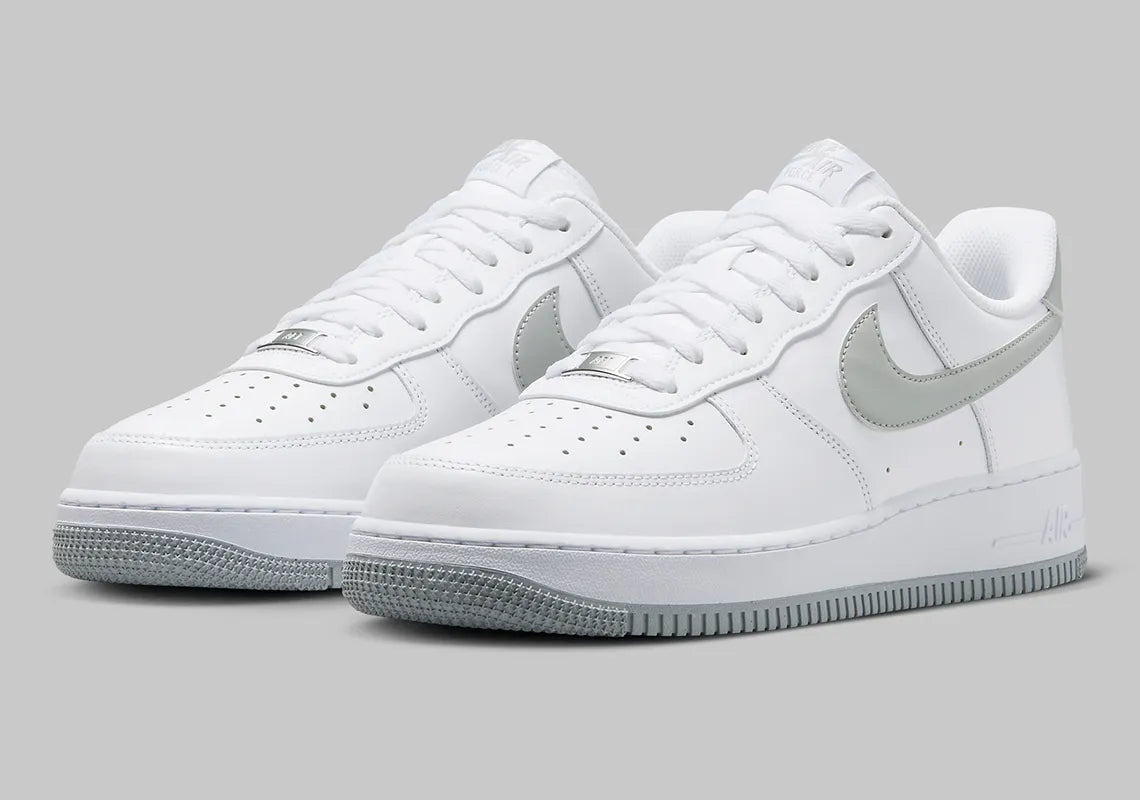 Men's Nike Air Force 1 "Light Smoke Grey" Fashion Athletic Sneaker