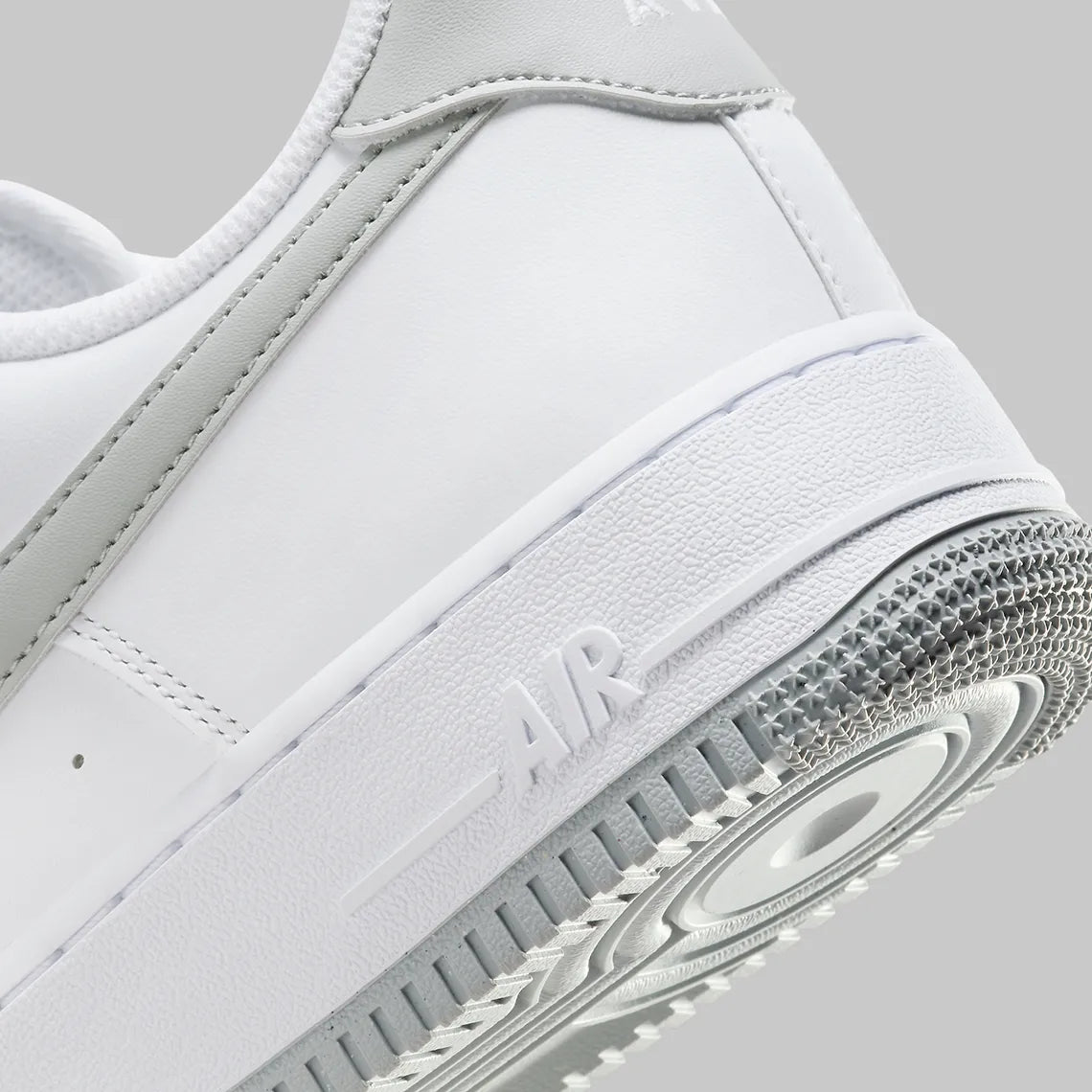 Men's Nike Air Force 1 "Light Smoke Grey" Fashion Athletic Sneaker