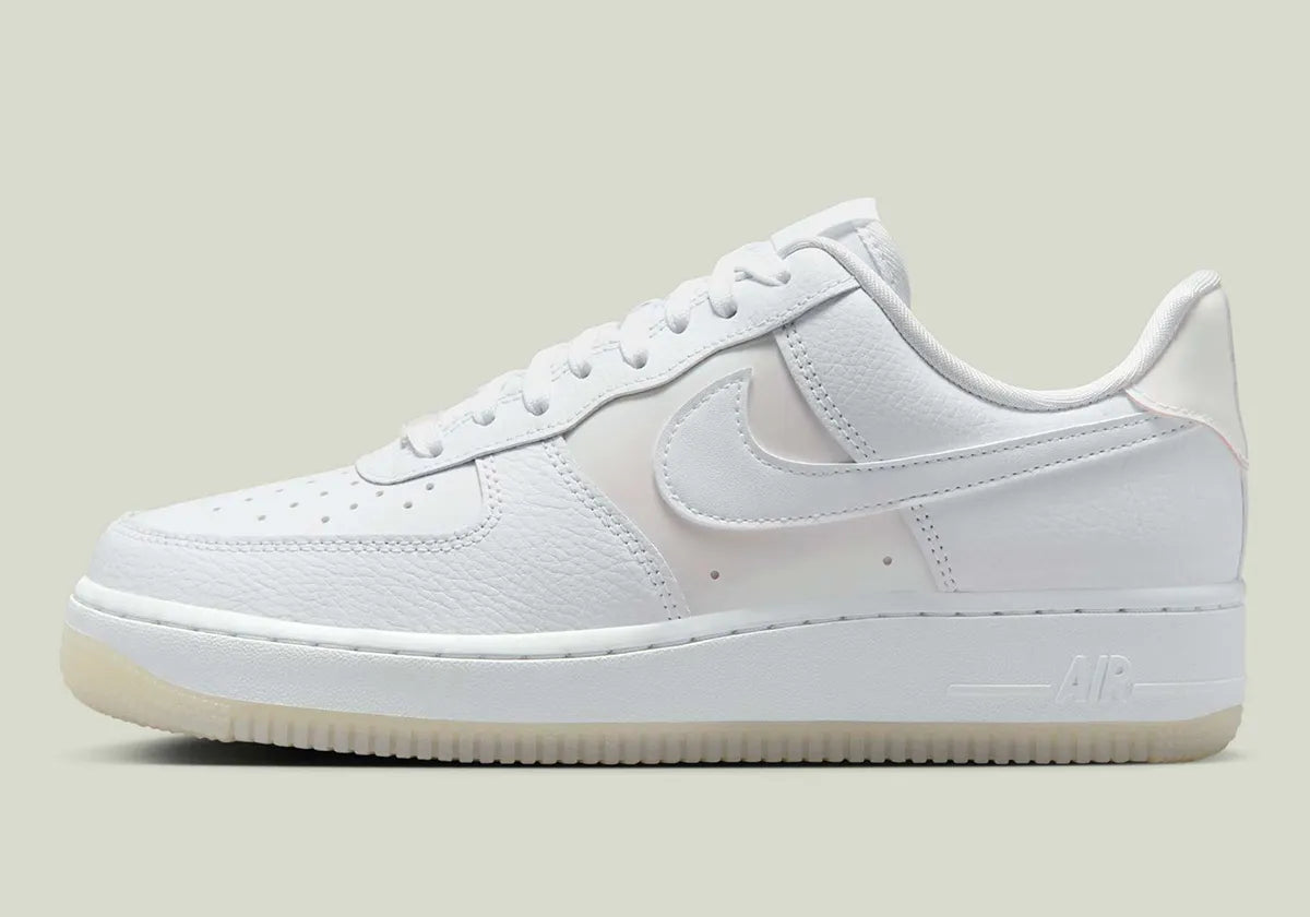 Women's Air Force 1 Low "White/Multi-Color" IH3204-100 Iridescent Fashion Athletic Sneaker