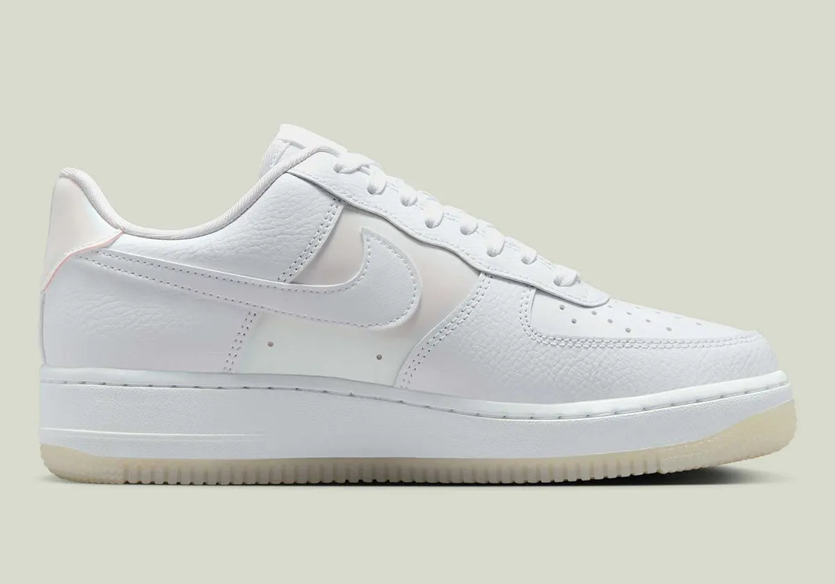 Women's Air Force 1 Low "White/Multi-Color" IH3204-100 Iridescent Fashion Athletic Sneaker