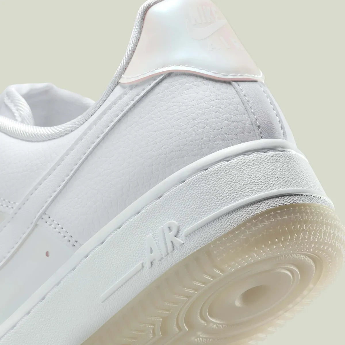 Women's Air Force 1 Low "White/Multi-Color" IH3204-100 Iridescent Fashion Athletic Sneaker