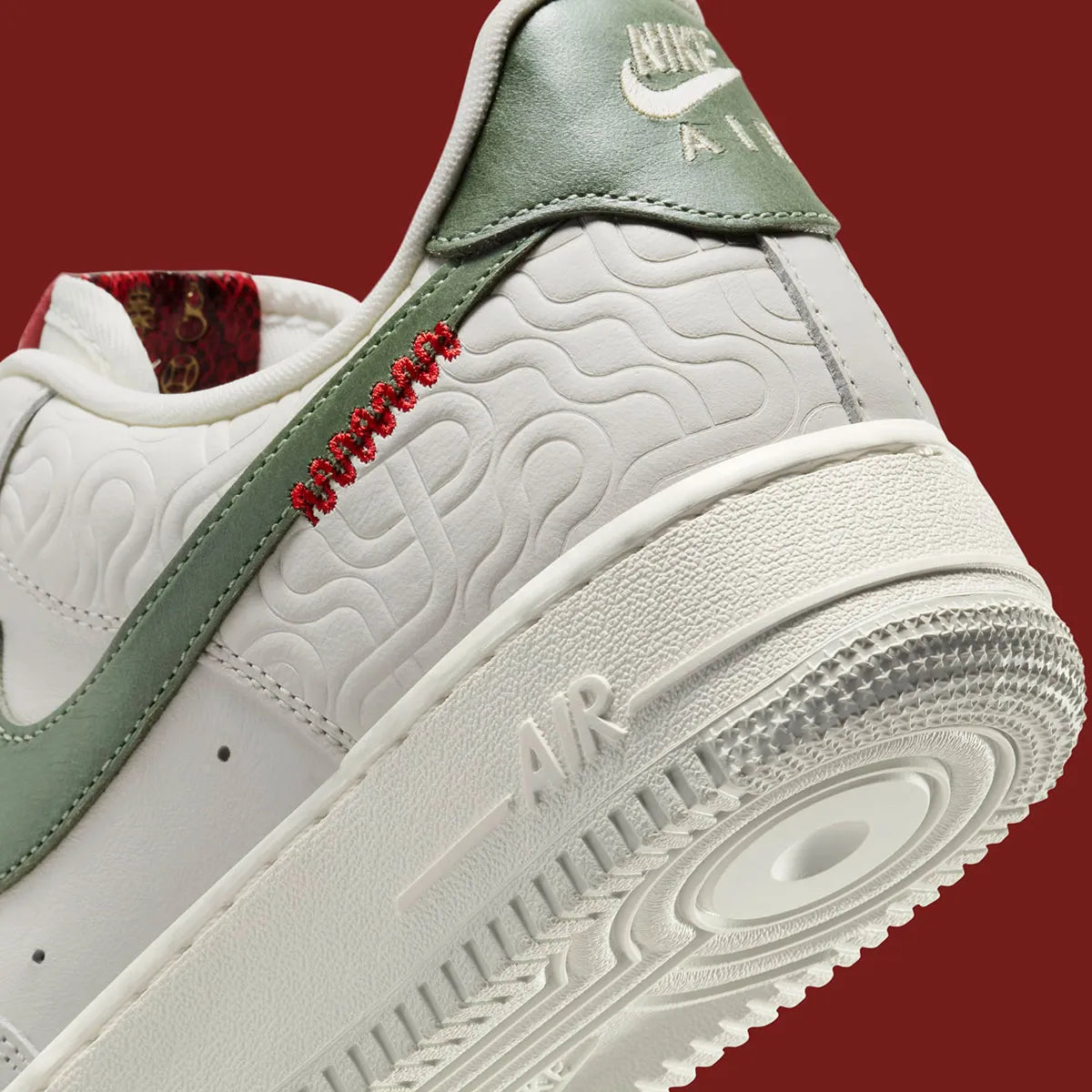 Men's Nike Air Force 1 "Year Of The Snake" Men Fashion Athletic Sneaker