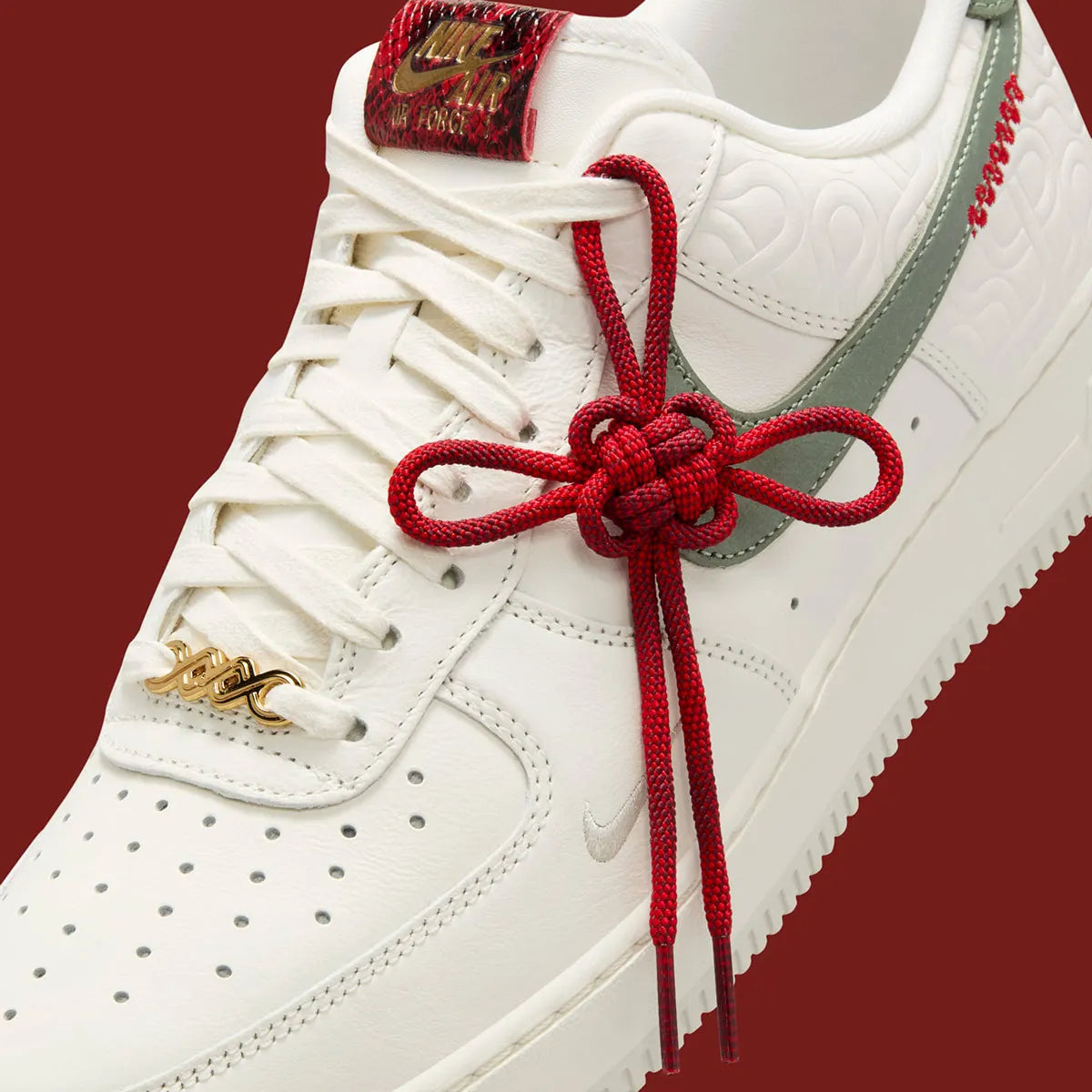Men's Nike Air Force 1 "Year Of The Snake" Men Fashion Athletic Sneaker