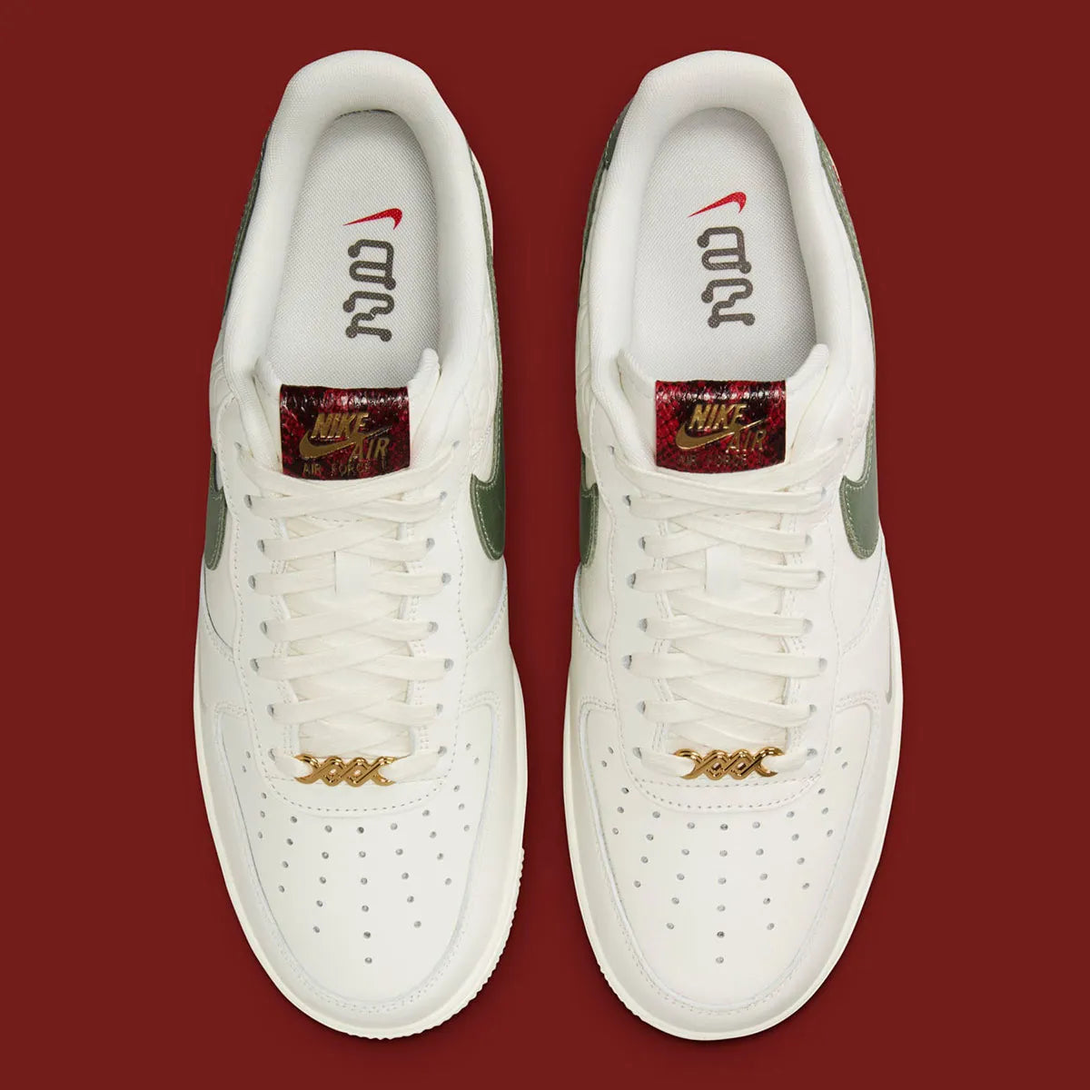 Men's Nike Air Force 1 "Year Of The Snake" Men Fashion Athletic Sneaker