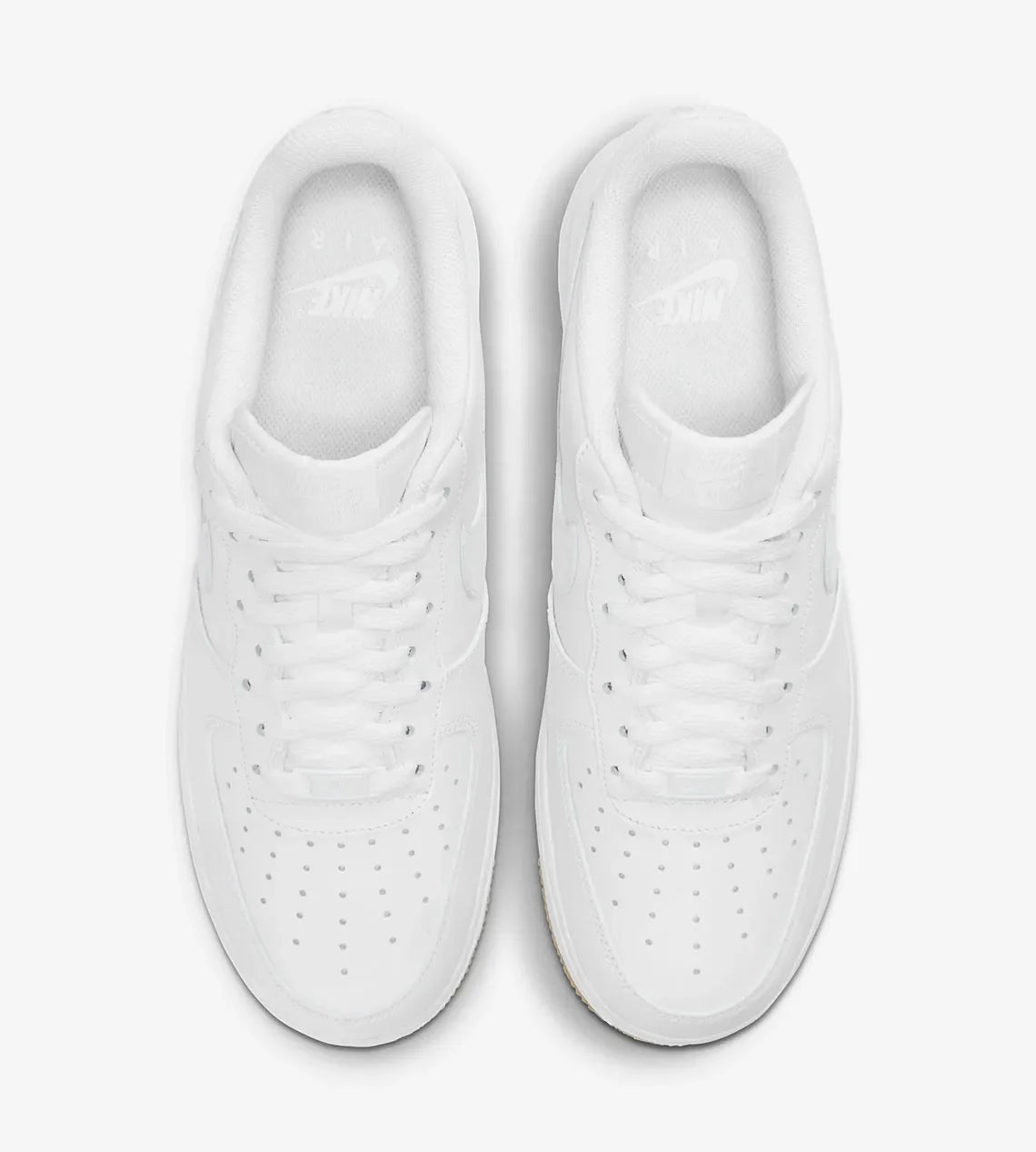 Men's Nike Air Force 1 "White/Gum" DJ2739-100 Fashion Athletic Sneaker