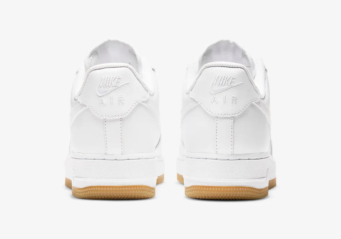 Men's Nike Air Force 1 "White/Gum" DJ2739-100 Fashion Athletic Sneaker
