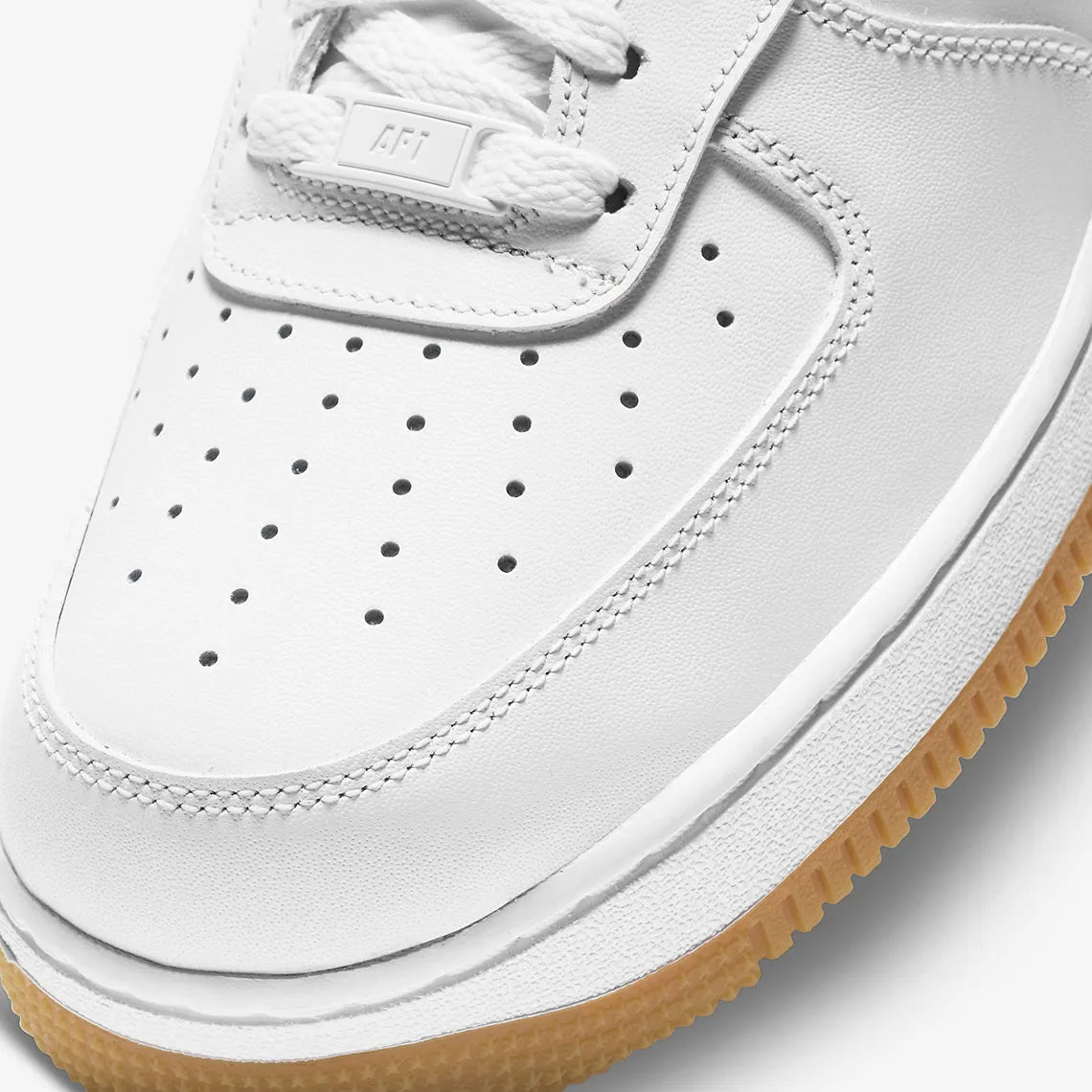 Men's Nike Air Force 1 "White/Gum" DJ2739-100 Fashion Athletic Sneaker