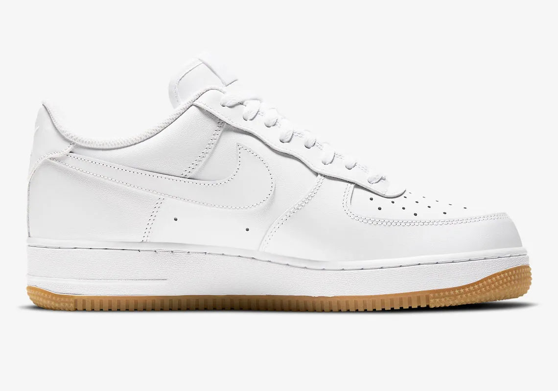 Men's Nike Air Force 1 "White/Gum" DJ2739-100 Fashion Athletic Sneaker