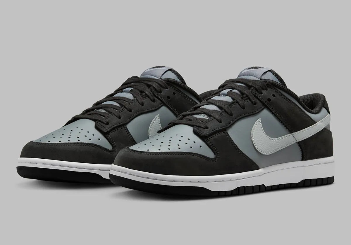 Men's Nike Dunk Low "Black/Light Smoke Grey" IB3079-001 Fashion Athletic Sneaker