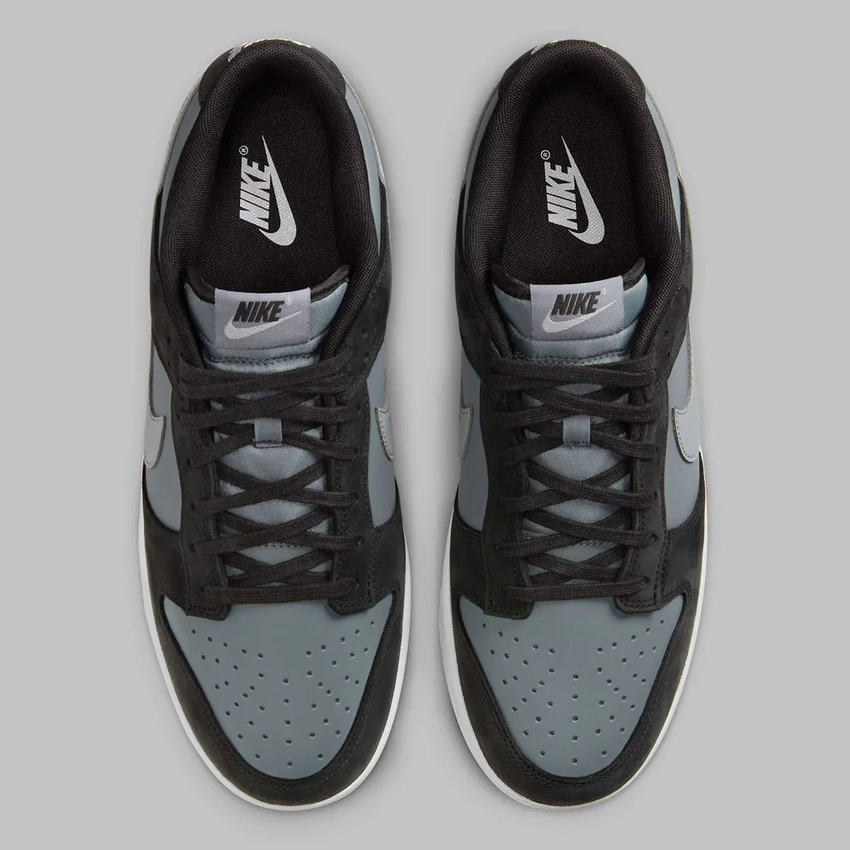 Men's Nike Dunk Low "Black/Light Smoke Grey" IB3079-001 Fashion Athletic Sneaker