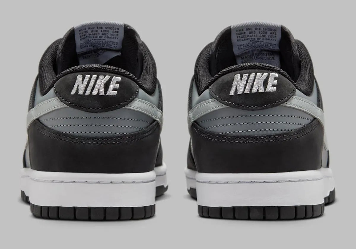 Men's Nike Dunk Low "Black/Light Smoke Grey" IB3079-001 Fashion Athletic Sneaker