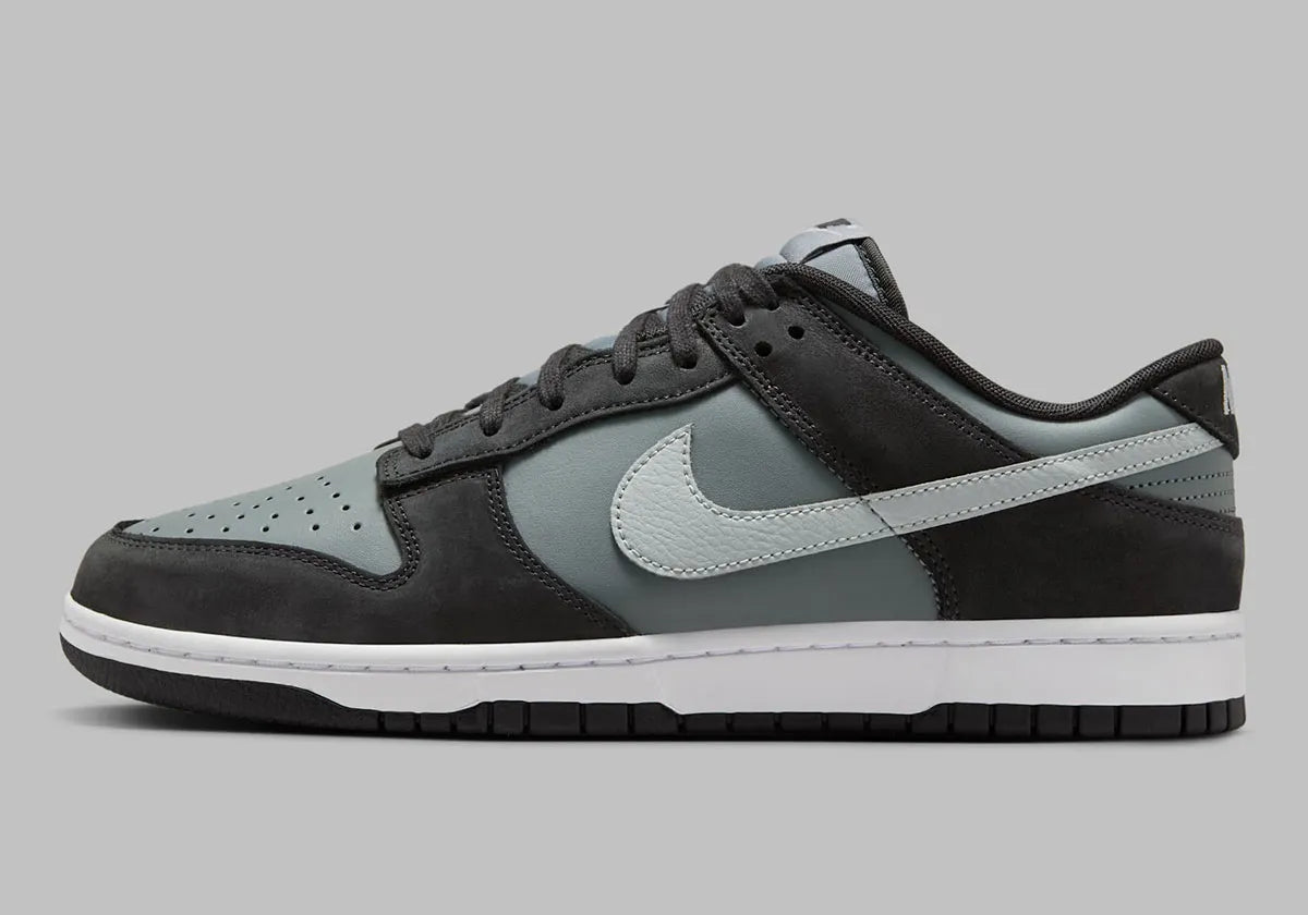 Men's Nike Dunk Low "Black/Light Smoke Grey" IB3079-001 Fashion Athletic Sneaker