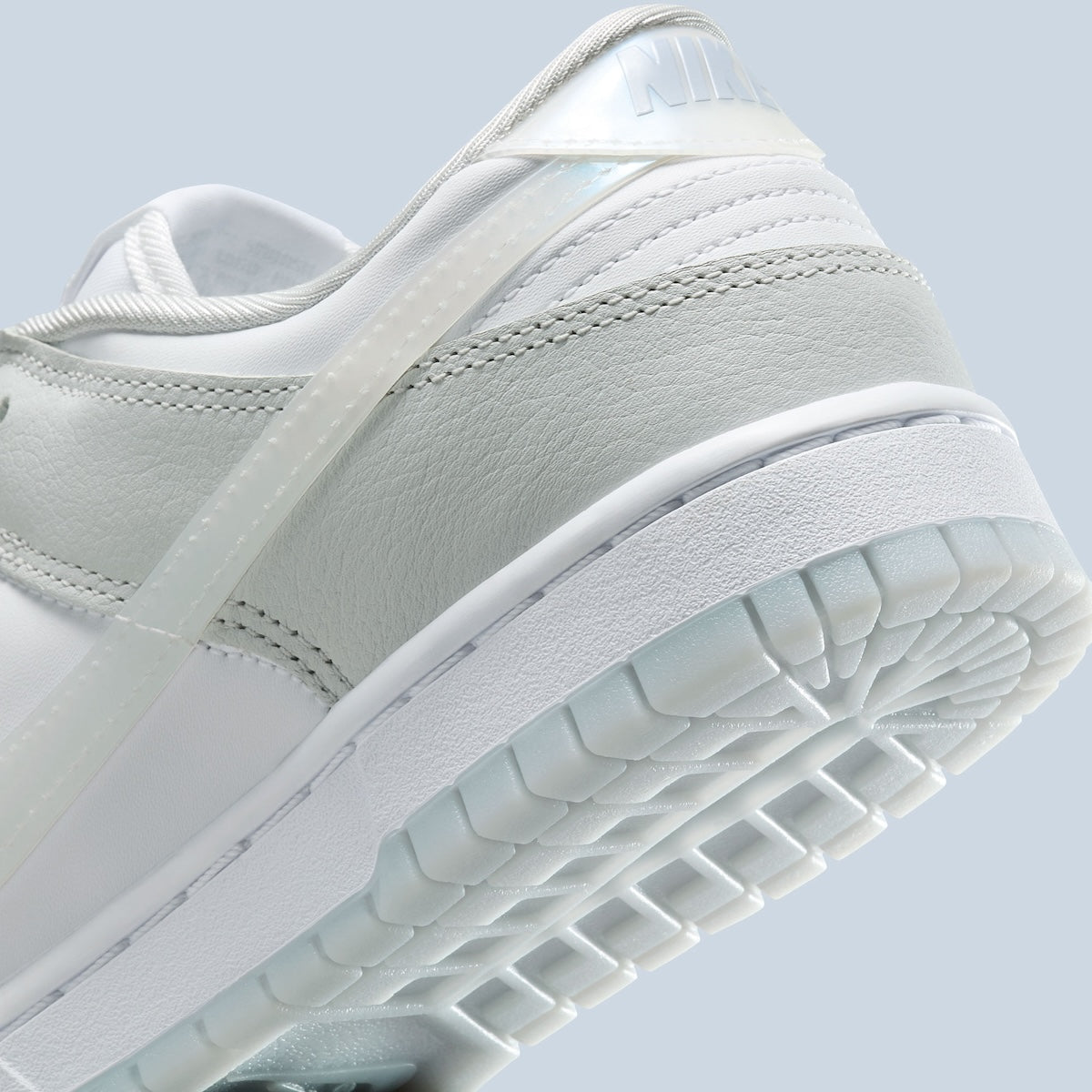 Women's Nike Dunk Low "Iridescent" HJ5787-001 White Fashion Athletic Sneaker