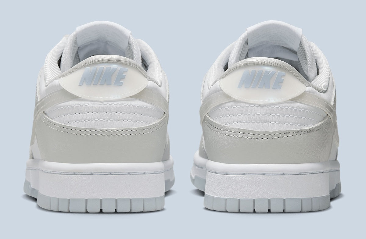 Women's Nike Dunk Low "Iridescent" HJ5787-001 White Fashion Athletic Sneaker