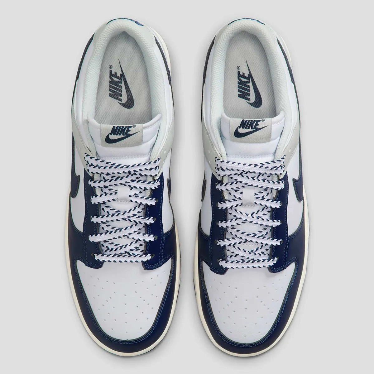 Men's Nike Dunk Low " New York Yankees" White/Navy IM2222-101 Fashion Athletic Sneaker