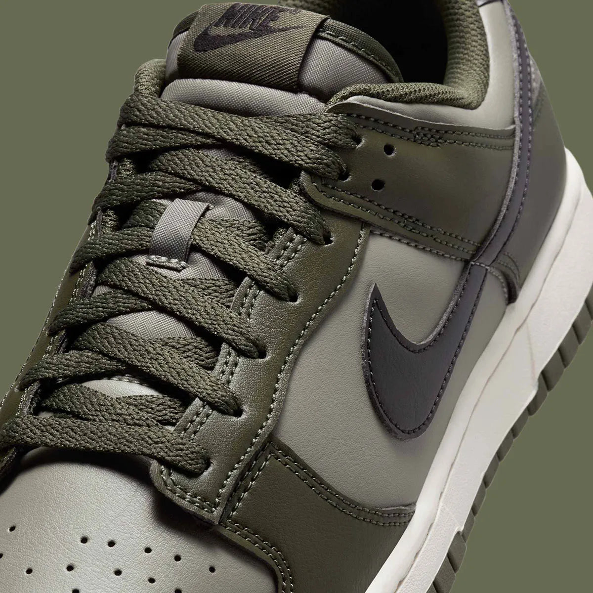 Men's Nike Dunk Low "Olive Cargo Khaki" HF5441-300 Fashion Athletic Sneaker