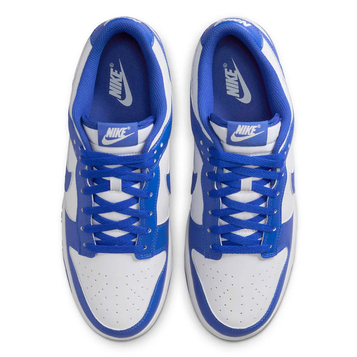 Men's Nike Dunk Low "Kentucky" White/Hyper Royal "HF5441-112 Fashion Athletic Sneaker