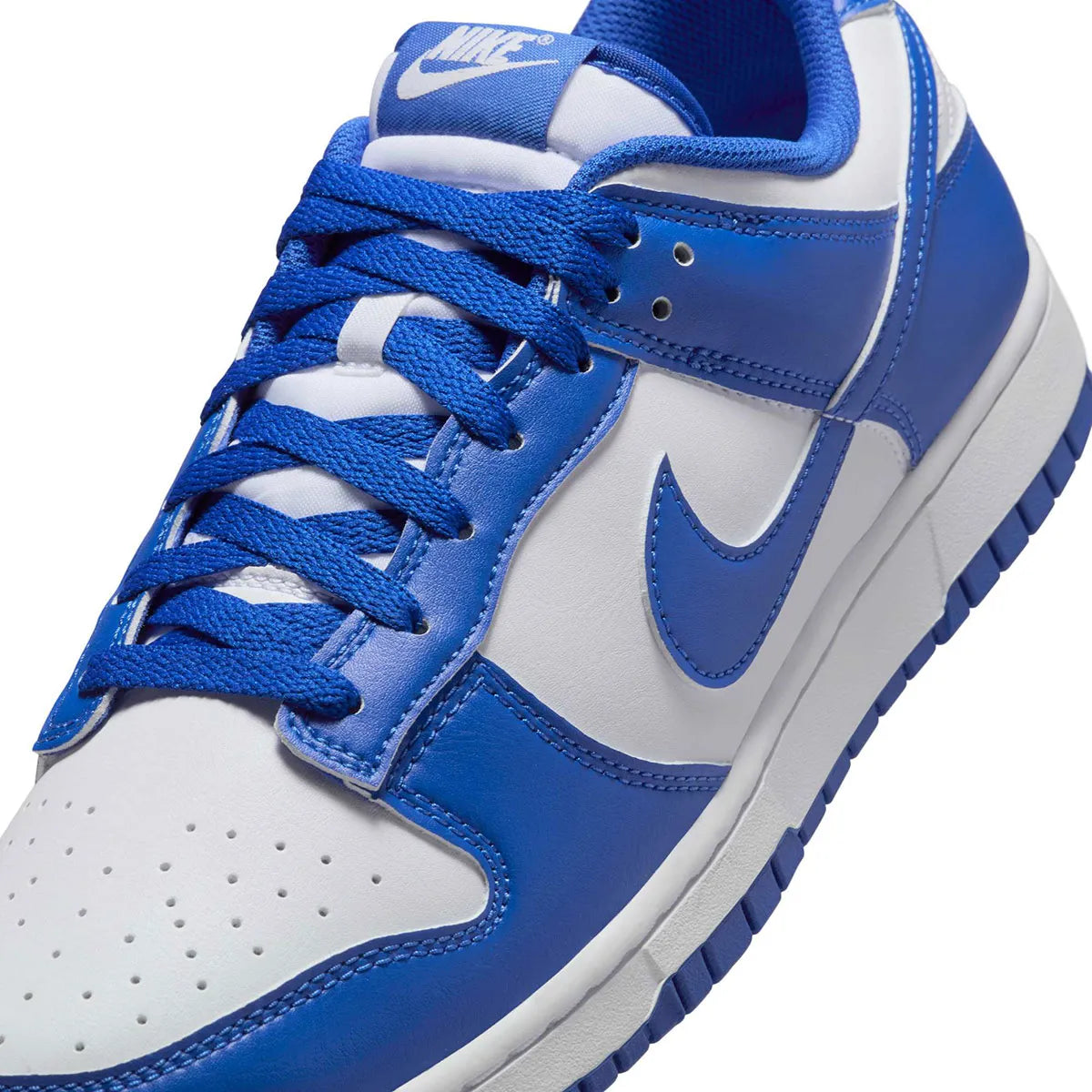 Men's Nike Dunk Low "Kentucky" White/Hyper Royal "HF5441-112 Fashion Athletic Sneaker