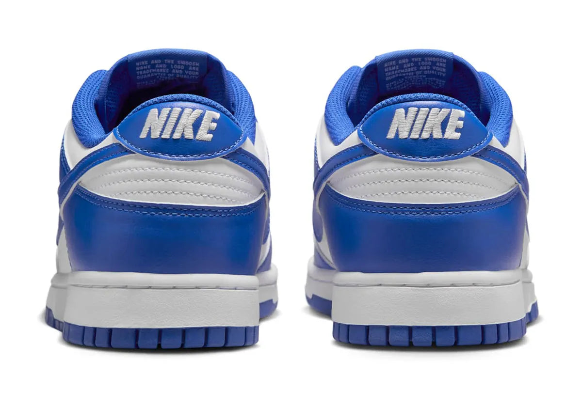 Men's Nike Dunk Low "Kentucky" White/Hyper Royal "HF5441-112 Fashion Athletic Sneaker