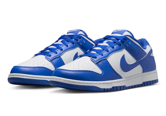 Men's Nike Dunk Low "Kentucky" White/Hyper Royal "HF5441-112 Fashion Athletic Sneaker