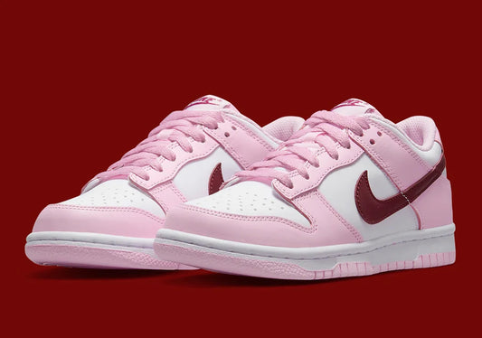 Nike Dunk Low GS/Women "Pink Foam" CW1590-601 Fashion Athletic Sneaker