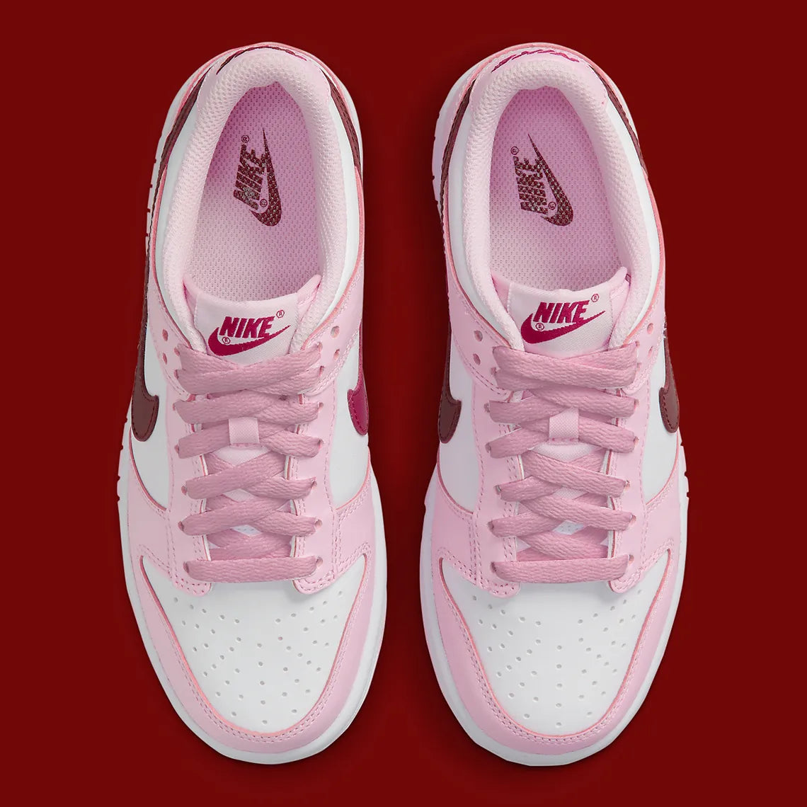 Nike Dunk Low GS/Women "Pink Foam" CW1590-601 Fashion Athletic Sneaker